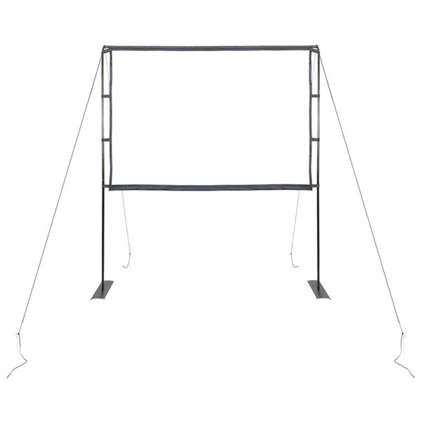 vidaXL Projection Screen with Stands 100 Inch 4:3