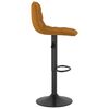 vidaXL Bar Stool Set of 2 Brown