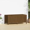 vidaXL Garden Storage Box Honey brown Solid pine wood