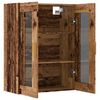 vidaXL Hanging Wall Cabinet Old wood Engineered wood Medium
