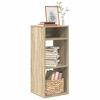 vidaXL Book Cabinet Sonoma Oak Engineered Wood Medium Book Cabinet