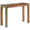 vidaXL Console Table Multicolor with shades of blue, green, cream, and orange