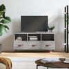 vidaXL TV Cabinet Grey Sonoma Engineered wood, Iron Medium TV Cabinet