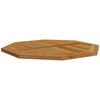 vidaXL Table Top 31.5"x31.5"x1" Octagonal Solid Wood Teak