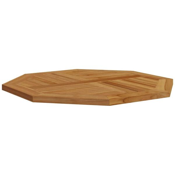 vidaXL Table Top 31.5"x31.5"x1" Octagonal Solid Wood Teak