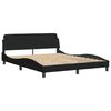 vidaXL Bed Frame Black