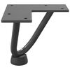 vidaXL Hairpin Table Leg Anthracite Solid powder-coated steel Small