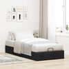 vidaXL Ottoman Bed Frame Black