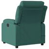 vidaXL Massage Recliner Chair Dark Green