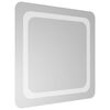 vidaXL LED Bathroom Mirror 19.7"x19.7"