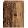 vidaXL Bathroom Sink Cabinet Old Wood 23.6x15.2x18.1" Engineered Wood