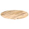 vidaXL Table Top Solid Mango Wood Round 0.59 - 0.63 " 19.7 "