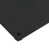 vidaXL Umbrella Base Black Steel 37.5 lb Umbrella Base Square