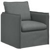 vidaXL Sofa Dark Grey