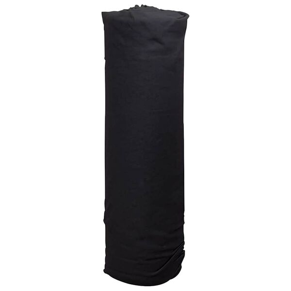 vidaXL Geotextile Membrane Black Polyester Fiber 1 x 492.1 inches