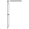 vidaXL Walk-in Shower Screen Frosted Tempered Glass 39.4"x76.8"