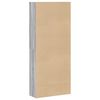 vidaXL Book Cabinet Grey Sonoma Engineered wood Tall Book Cabinet