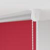 vidaXL Roller Blind Red Polyester 19.7 x 68.9 in Adjustable Armrests