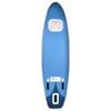 vidaXL Inflatable Stand Up Paddle Board Set Sea Blue 129.9x29.9x3.9"