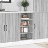 vidaXL Bottom Cabinet Gray Sonoma Engineered wood Standard