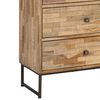 vidaXL Sideboard Natural wood color Reclaimed teak wood Medium Sideboard
