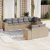 vidaXL Garden Sofa Set Beige