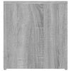 vidaXL Side Table Grey Sonoma Engineered Wood Side Table Rectangular
