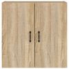 vidaXL Wall Cabinet Sonoma Oak 23.6"x12.2"x23.6" Engineered Wood