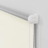 vidaXL Roller Blind Off white Polyester 27.6x82.7 in Height-Adjustable