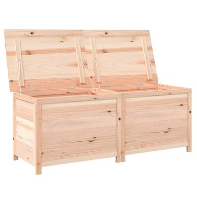 vidaXL Patio Cushion Box 59.1"x19.7"x22" Solid Wood Fir
