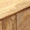 vidaXL Sideboard Natural Mango Wood Solid Mango Wood Standard Sideboard