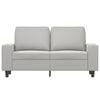 vidaXL 2-seater Sofa Light grey