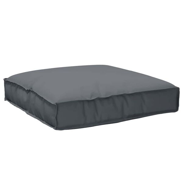 vidaXL Cushion Anthracite 31.50 x 31.50 x 4.72 in Oxford Fabric