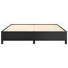 vidaXL Bed Frame Black Faux leather California King Bed Frame