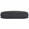 vidaXL Cushion Black 23.62 x 15.75 x 3.15 in Oxford Fabric