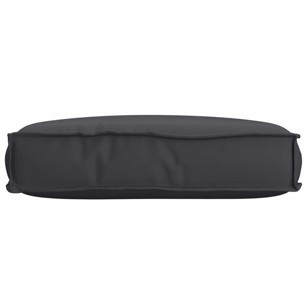 vidaXL Cushion Black 23.62 x 15.75 x 3.15 in Oxford Fabric