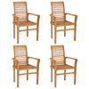 vidaXL Garden Dining Set Warm teak Solid Teak Wood Medium Extendable