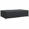 vidaXL Furniture Cover Plain Black 124.02 x 70.87 x 29.13 in 210D