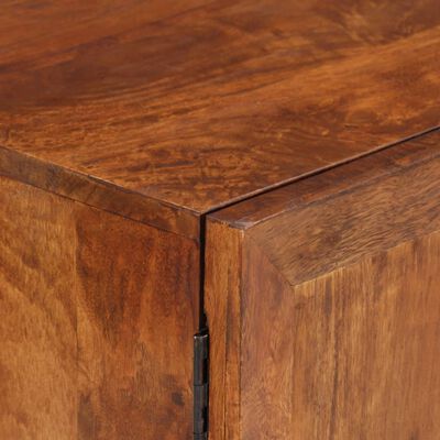 vidaXL Sideboard 43.3"x13.8"x22" Solid Wood Mango