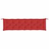 vidaXL Garden Bench Cushion Red Oxford fabric 78.7 x 19.7 x 2.8 inches