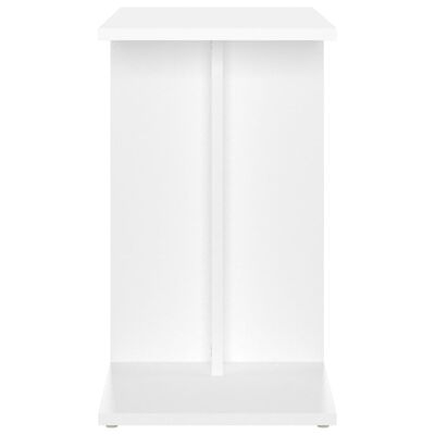 vidaXL Side Table White 19.7"x11.8"x19.7" Engineered Wood