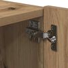 vidaXL TV Wall Cabinet Artisan Oak 39.37 x 13.78 x 12.20 in