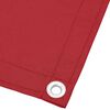 vidaXL Balcony Screen Red 120x1000 cm 100% Polyester Oxford