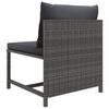 vidaXL Garden Lounge Set Grey