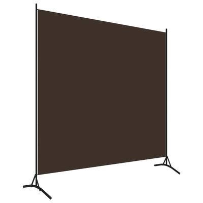 vidaXL 1-Panel Room Divider Brown 68.9"x70.9"