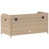 vidaXL Storage Bench Mix beige and brown