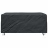 vidaXL Furniture Cover Plain Black 82.68 x 51.18 x 27.56 in 210D