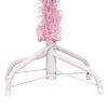 vidaXL Artificial Christmas Tree Pink PVC, Steel, Plastic
