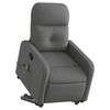 vidaXL Stand Up Massage Recliner Chair Dark grey