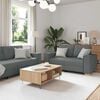 vidaXL Sofa Set Dark Grey